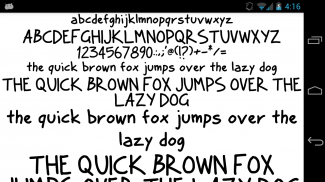 Fonts for FlipFont 50 Clean screenshot 1