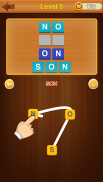 Wooden Word Across Puzzle :  A Crossword Connect screenshot 1