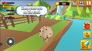 Dog Kawaii - Pet Game Survival Simulator 3D screenshot 2