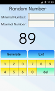 Random Number Calculator screenshot 0