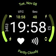 Awf Fit X: Wear OS 3 face screenshot 2