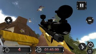 Duck Hunting Juegos - Mejor Sniper Hunter 3D screenshot 9