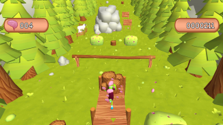 Running Pikhoofd: Unity Stylized Forest Run Game screenshot 6