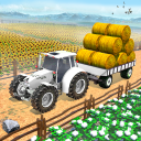 Tractor Farming Driving Games Icon