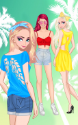 Lovely sisters dress up game screenshot 6