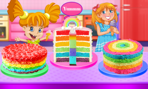 Rain Bow Cake Maker screenshot 5