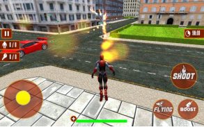 Grand City Simulation Flying Superhero screenshot 2