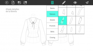 Fashion Design Flat Sketch screenshot 1