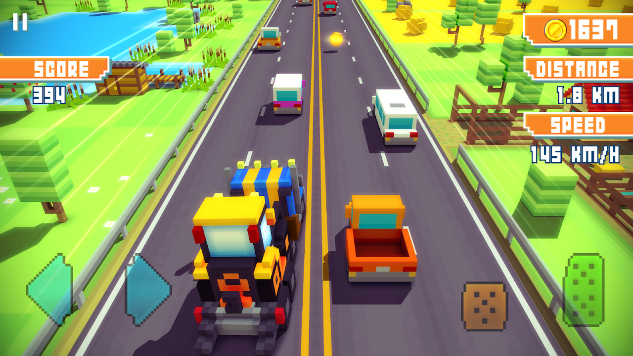 Blocky Highway: Traffic Racing - Загрузить APK для Android | Aptoide