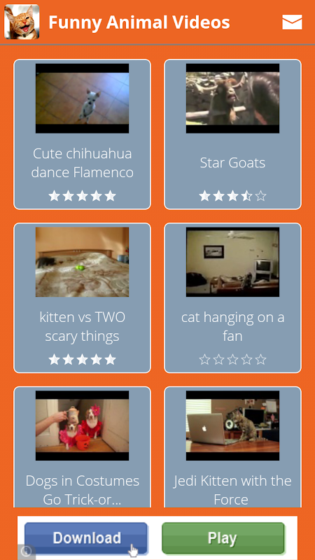 Download do APK de Vídeos engraçados de gatos e cachorros para Android