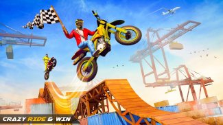 Real Bike Stunt Racing Games screenshot 1