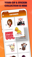 Miss You GIF : Miss You Stickers For WhatAapp screenshot 3