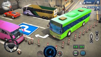 современное автобус стоянка сим 2017: автобус игры screenshot 1