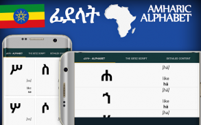 Amharic Alphabet, Fidäl / ፊደል screenshot 5