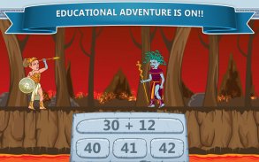 몬스터 대 제우스 - 수학 게임 screenshot 5