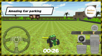 3D Tractor Car Parking screenshot 10