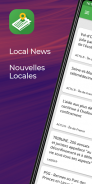 Nouvelles Locales - Local News screenshot 0