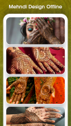 Mehndi Design App Offline screenshot 1