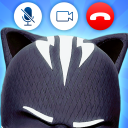 Pj Catboy: Heroes' Fake Call Icon