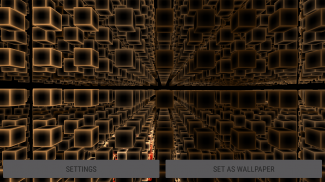 Infinite Cubes Particles 3D Live Wallpaper screenshot 11