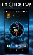 OM Clock live wallpaper screenshot 2