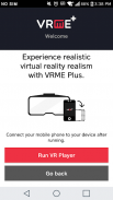 VRME PLUS 3D VR PLAYER screenshot 1