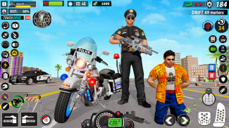 cảnh sát đuổi theo xe mô tô screenshot 0