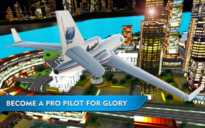 Tourist Airplane Flight Pilot Simulator 2017 3D screenshot 0