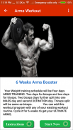 Arm Workouts - Personal trainer app with tracker screenshot 4