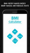 BMI & BMR Accurate Calculator screenshot 0