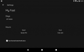 IFtracker - Intermittent Fasting - Timer & Tracker screenshot 7