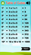 Maths: Tables, Formulas, Squ.. screenshot 4