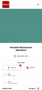 Goulash Restaurant Aberdeen screenshot 1