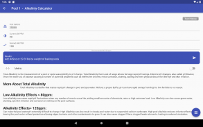 Pool Chemical Calculator screenshot 1
