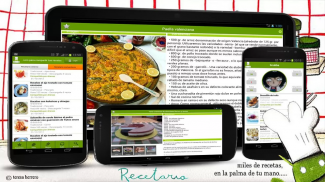 Recetario, recetas de cocina screenshot 0
