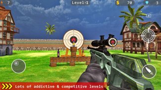 Sniper Range Target Shooter - Gun Shooting World screenshot 1