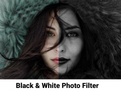 Black and white photo editor screenshot 1