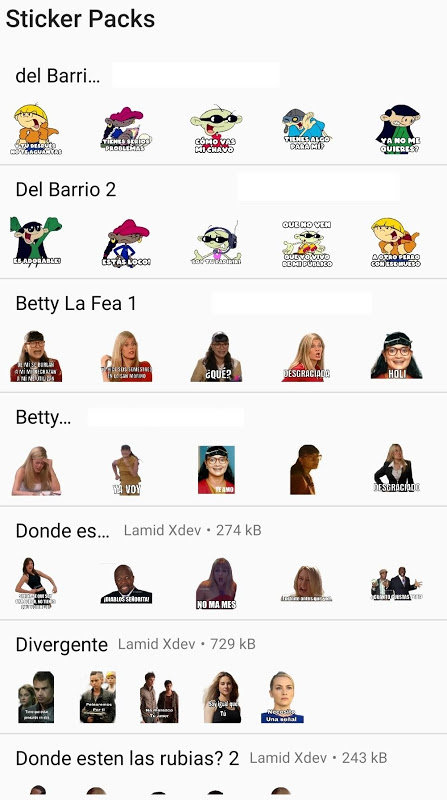 Gran cantidad de escucha desconocido Stickers Yo soy Betty la Fea Para WhatsApp - APK Download for Android |  Aptoide