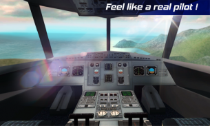 Real 3D Pilot Flight Simulator screenshot 1