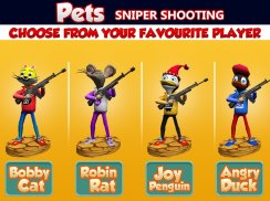 Shooting Pets Sniper - 3D Gun screenshot 4