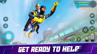 Super Speed Hero | City Rescue screenshot 0