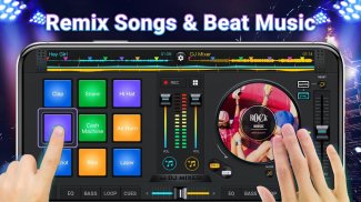 مزيج الموسيقى-DJ Mixer Studio screenshot 0