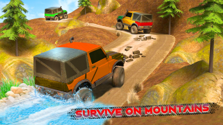 Offroad Jeep Driving & Racing stunts screenshot 0