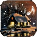 Snow animated background Icon