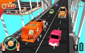 Urban Garbage Truck Driving - Waste Transporter screenshot 2