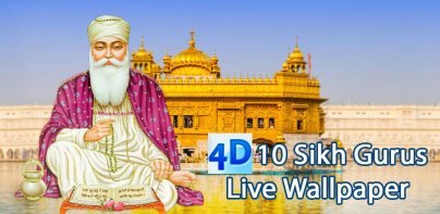 10 Sikh Gurus Live Wallpaper