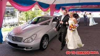 Luxury Wedding City Car Driving screenshot 1