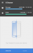 CCleaner - Cleaner Boost Nettoyage téléphone RAM screenshot 8
