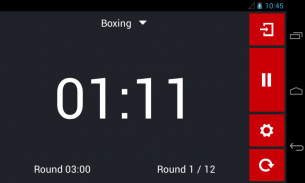 Boxing timer (mma, tabata) screenshot 2