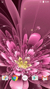 Neon Flowers Live Wallpaper screenshot 0